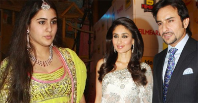 Kareena kapoor daughter sara cine entry